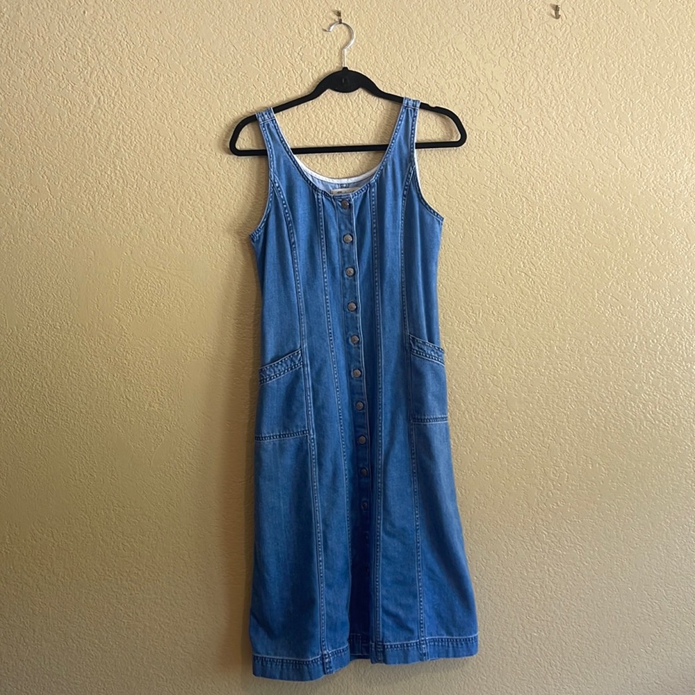 USED, Jean dress, brand: Madewell, Size:2
